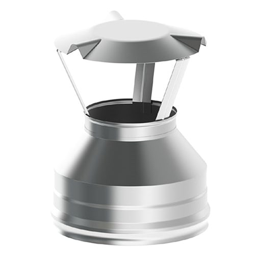 Оголовок-зонт 650x750x1 мм AISI 430